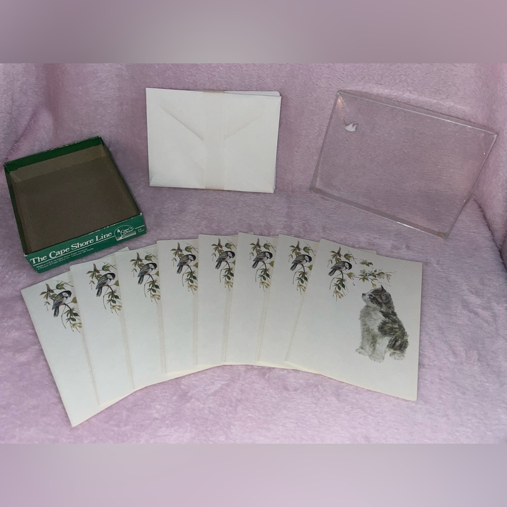 Vintage 1987, The Cape Shore Line “Let’s Be Friends” Blank Notecard Set
